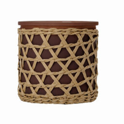 French Connection Large Scented Candle Jar - Black Cherry & Cedarwood - thumbnail 2