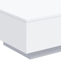 Berkfield Coffee Table White 55X55X31 Cm Engineered Wood - thumbnail 8