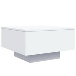 Berkfield Coffee Table White 55X55X31 Cm Engineered Wood - thumbnail 7
