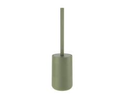 Cosmic Toilet Brush, Free-Standing,  Polyresin Soft Touch, Sage Green, Saona Collection - thumbnail 1