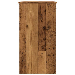 Berkfield Desk Old Wood 80X40X75 Cm Engineered Wood - thumbnail 7