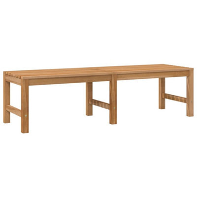 Vidaxl Garden Bench 150 Cm Solid Teak Wood - image 1