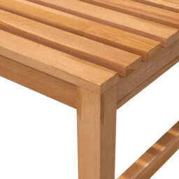 Vidaxl Garden Bench 150 Cm Solid Teak Wood - thumbnail 6