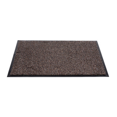 Sentry Barrington Cotton Washable Mat 20 X 33'' Dark Brown One Colour (One Size) - image 1