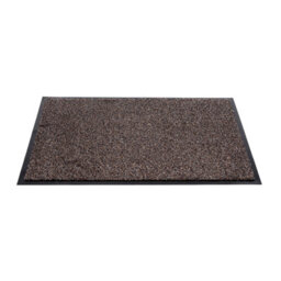 Sentry Barrington Cotton Washable Mat 20 X 33'' Dark Brown One Colour (One Size)