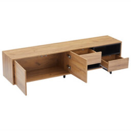 Abrihome Living Room Tv Cabinet,multi-Functional Storage Cabinet,with Open Storage Space Featuring 2 Drawers And 2 Doors For A 70-Inch Tv - thumbnail 8