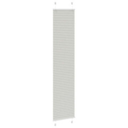 Walplus Pleated Blind Light Grey 40X200 Cm Fabric Width 39.4 Cm Polyester - thumbnail 3