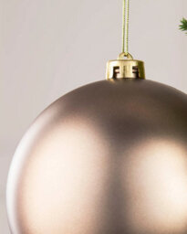 Werchristmas Mocha Extra Large Shatterproof Bauble Matt 15 Cm - thumbnail 5