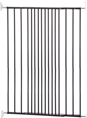 Bettacare Extra Tall Screw Fitted Pet Safety Gate, 62.5Cm - 106.8Cm, Black, 103.5Cm In Height, Puppy And Dog Stair Gate - image 1