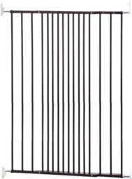 Bettacare Extra Tall Screw Fitted Pet Safety Gate, 62.5Cm - 106.8Cm, Black, 103.5Cm In Height, Puppy And Dog Stair Gate - thumbnail 1