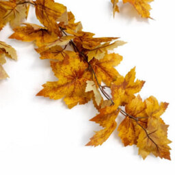 Leaf 70Cm Artificial Trailing Grape Ivy Plant Faux Hanging Foliage - Yellow - thumbnail 3