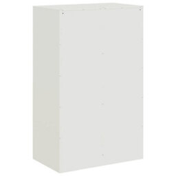 Berkfield Sideboard White 67X39X107 Cm Steel - thumbnail 9