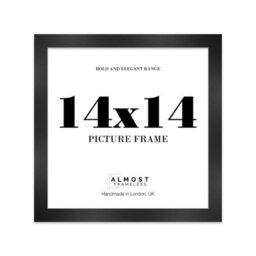 "7X7"" Turquoise Picture Frame - 7X7"" Square Frame With 6X6"" Mount For 7X7""/6X6"" Pictures Moderrn Style Thin Edge, 1 Pack"