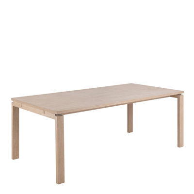 Furniture To Go Linley Extending Dining Table In White Pigmented Oiled Oak - image 1
