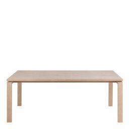 Furniture To Go Linley Extending Dining Table In White Pigmented Oiled Oak - thumbnail 2