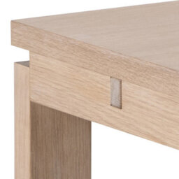 Furniture To Go Linley Extending Dining Table In White Pigmented Oiled Oak - thumbnail 7