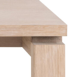 Furniture To Go Linley Extending Dining Table In White Pigmented Oiled Oak - thumbnail 8