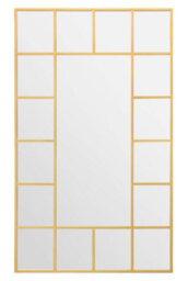 Mirroroutlet The Genestra Gold Modern Wall Leaner Garden Mirror 200 X 120Cm - thumbnail 2
