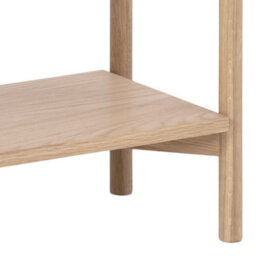 Wyld Haus Berrytwist White Oak Veneer Bookcase, 4 Open Shelves, Scandinavian Matt Finish - thumbnail 7