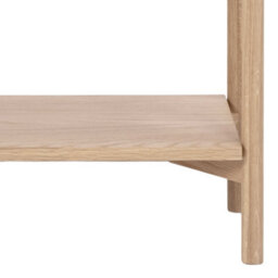 Wyld Haus Berrytwist White Oak Veneer Bookcase, 4 Open Shelves, Scandinavian Matt Finish - thumbnail 8