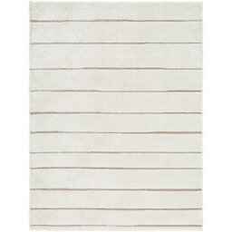 Livabliss Our Pnw Home Cascade-Modern Ivory Taupe Graphic High Pile Living Dining Bedroom Rug 80 X 220 Cm Easy Care, Non Shedding - thumbnail 1