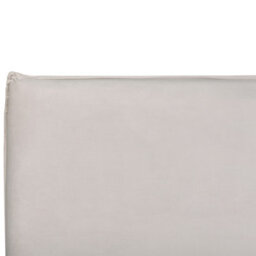 Beliani Ottoman Bed Velvet Lavaur 160 X 200 Cm (Eu King Size) Off-White - thumbnail 9