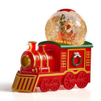 The Christmas Workshop Christmas Train Snow Globe - image 1