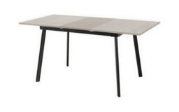 Seconique Avery Extending Dining Set With Avery Chairs - Concrete/grey Oak Effect/black/sapphire Blue Velvet - thumbnail 5