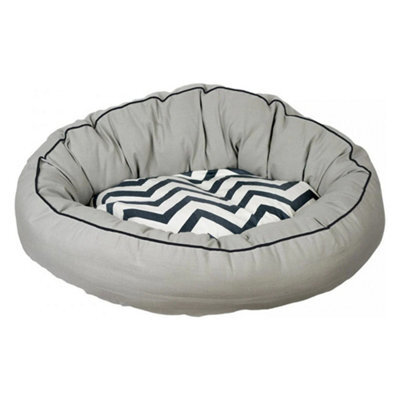 Dream Paws Snoooz Donut Orthopedic Dog Bed Grey/black (L)