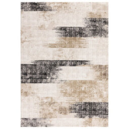 Beige Abstract Luxurious Modern Easy To Clean Rug For Dining Room Bedroom & Living Room-120Cm X 170Cm - thumbnail 1