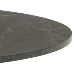 Furniture To Go Ibiza Round Dining Table In Black - thumbnail 3