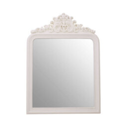 Orsina Ornate Cream Wall Mirror - thumbnail 2