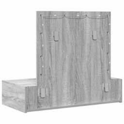 Walplus Dressing Table With Drawer Grey 83 X 40 X 70 Cm Engineered Wood - thumbnail 7