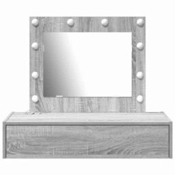 Walplus Dressing Table With Drawer Grey 83 X 40 X 70 Cm Engineered Wood - thumbnail 5