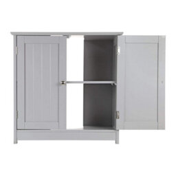 Under-Sink Storage Organizer Cabinet, Elegant Design For Bathroom Essentials, Easy To Clean - thumbnail 3