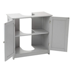 Under-Sink Storage Organizer Cabinet, Elegant Design For Bathroom Essentials, Easy To Clean - thumbnail 8
