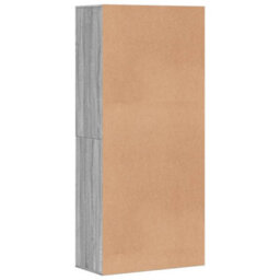 Berkfield Shoe Cabinet Grey Sonoma 80X39X178 Cm Engineered Wood - thumbnail 5