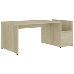 Berkfield Coffee Table Sonoma Oak 90X45X35 Cm Engineered Wood - thumbnail 2