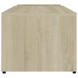Berkfield Coffee Table Sonoma Oak 90X45X35 Cm Engineered Wood - thumbnail 5