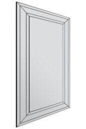 Mirroroutlet Langley All Glass Modern Bevelled Leaner Mirror 174 X 85Cm - thumbnail 3