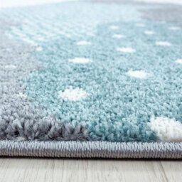 "Bravich Blue & Grey Clouds Kids Rug - Bambi - 160X230Cm (5'4""x7'8"")" - thumbnail 5