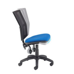 Mist 2 Mesh Back Office Chair - Black Fabric - thumbnail 9
