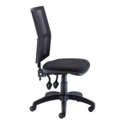 Mist 2 Mesh Back Office Chair - Black Fabric - thumbnail 2