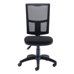 Mist 2 Mesh Back Office Chair - Black Fabric - thumbnail 3
