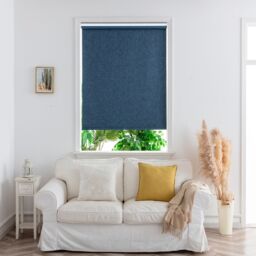 GoodHome Novan Cordless Storm Blue Blackout Roller Blind (W)120Cm (L)180Cm - thumbnail 8