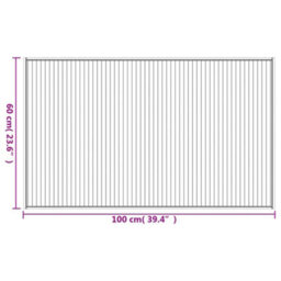 Walplus Rug Rectangular Black 60X100 Cm Bamboo - thumbnail 8