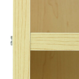 MonsterShop Shop Corner Counter Maple Lm60 Retail Storage Unit Modular Curved Display Showcase Cabinet Reception Clothing Jewellery Store - thumbnail 6