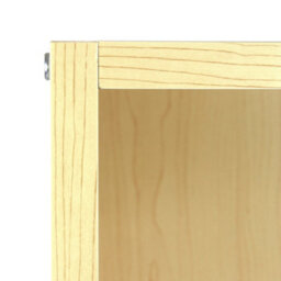MonsterShop Shop Corner Counter Maple Lm60 Retail Storage Unit Modular Curved Display Showcase Cabinet Reception Clothing Jewellery Store - thumbnail 8