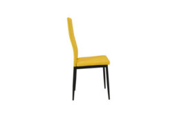 Outdoor Living (NW) Ltd San Diego Marble Top Dining Table With Emily Leather Chairs - Mustard - thumbnail 8
