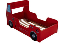Plush Furniture Sam Fire Engine Children's Bed Frame In Red 3Ft Single (L196Xw96Xd105Cm) - thumbnail 5